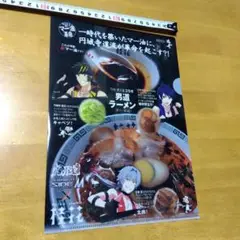 THE 虎牙道 桂花ラーメン 　Ｂ−５クリアファイル