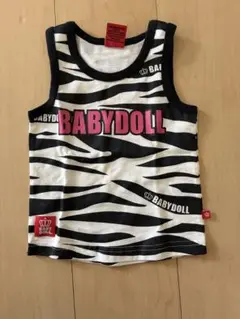 BABYDOLL ゼブラ柄 タンクトップ