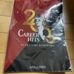 ホークス　内川　クリアファイル