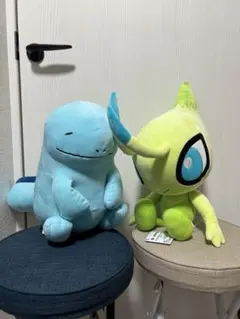 セレビィ、ヌオーぬいぐるみ