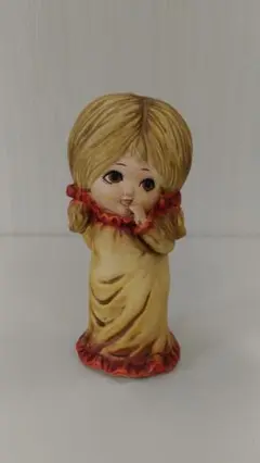 （〇4120）PAULA 陶器製 人形 置物 貯金箱 ビンテージ