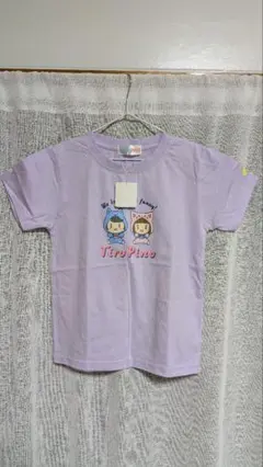 Tiro Pino キャラクター Tシャツ 薄紫