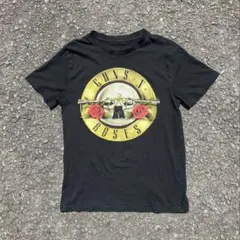 B級品】GUNS N' ROSES ブラックTシャツ　ガンズ　バンドT