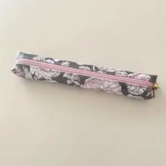 リバティ ラミネート コンパクトペンケース〈アレキサンダーマーブル〉シャドウ