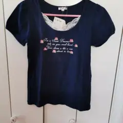 GLACIER ネイビー Tシャツ Lサイズ