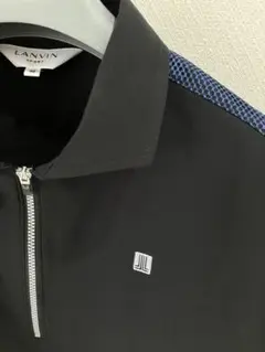 LANVIN SPORT ハーフジップシャツ　ブラック40