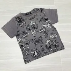 ヒステリックミニ «90» タトゥー miniちゃん 半袖 Tシャツ グレー