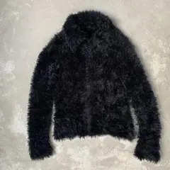 special vintage シャギーニット ブルゾン