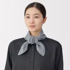 Muji ダークネイビーチェック