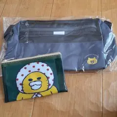 のらねこぐんだん　ショルダーバッグ グレー