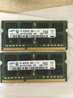 Samsung 8GB DDR3 メモリ 2枚セット