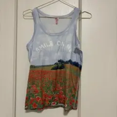 美品　Paul Smith PINK 花柄タンクトップ