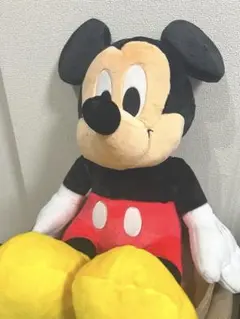 【新品タグ付き】BIGサイズ　ミッキーマウス　グランデぬいぐるみおすわりVer.