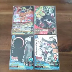 NARUTO　ナルティメットクロス　ナルティメットフォーメーション　4枚セット