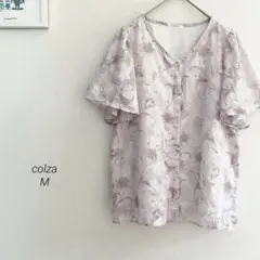 colza フレア袖ブラウス 9681