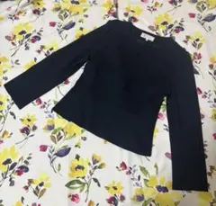 ROPÉ PICNIC ネイビー ノーカラージャケット