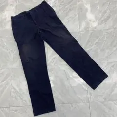 Men's Bigi パンツ ネイビー コットン混 ストレッチ チノパン S