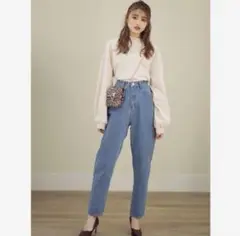 グレイル GRL バルーンデニムパンツ gm366