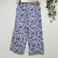 【ハイパーモンスター】130cm ハーフパンツ ルームウェア 綿100% 総柄