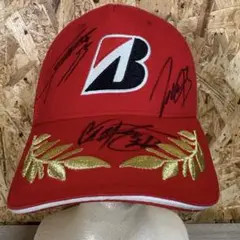 2025鈴鹿8耐YAMAHAライダー３人衆直筆サイン入りブリヂストン帽子CAP