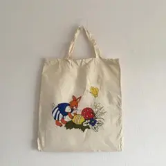 ドイツ 兎 エコバッグ ユーロバッグ コットンバッグ 古着 ヴィンテージ