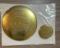 アイリン缶バッジ 2018羽生選手オリンピック二連覇記念