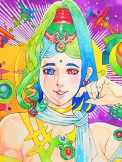 オリジナル手描き原画イラスト