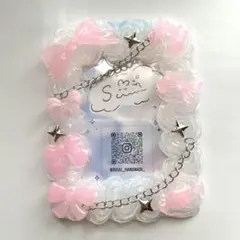ホイップデコ硬質ケース トレカサイズ ピンク ㉛