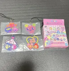 たまごっち 一番くじ 【Ｆ賞きらきらラバーチャーム4種セット】