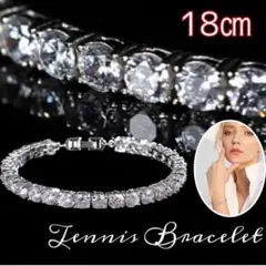 【新品】CZ ダイヤ テニス ブレスレット アクセサリー ジルコニア カジュアル