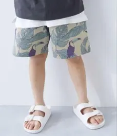 devirock ボタニカル柄ハーフパンツ160cm