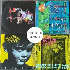 【EP】THE WONDER STUFF他　7inレコード 4枚SET