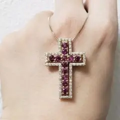 天然ダイヤモンド ルビー 美品✨