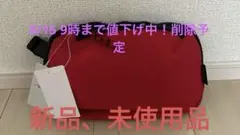 レッドボディバッグ・ウエストポーチ