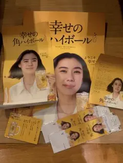 サントリー　SUNTORY　角ハイボール　蒼井優　ポスター 等　一式　計22点