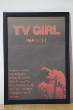 TV Girl ポスター 額付き
