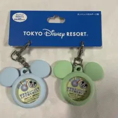ディズニー　リゾート　缶バッジ　ホルダー