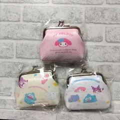 【匿名配送・バラ売り可】サンリオ　ミニがまぐち　「ふにゅまる」「マイメロディ」