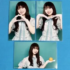 【匿名配送】 小川彩 ネーブルオレンジ ミニ生写真 コンプ 乃木坂46