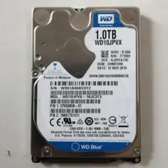 HDD 正常品2.5インチ 1000GB(1TB) 1枚