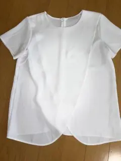 メーカーズシャツ　カシュクールブラウス