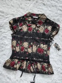 【新品】L'EST ROSE　レストローズ　花柄ブラウス