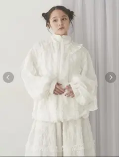 merry jenny flower frill laceブルゾン 新品未開封