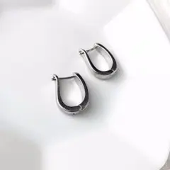 シルバー utype pierce シルバーピアス