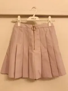 新品未使用☆onespo☆ワンスポ☆合皮プリーツミニスカート☆バブルス☆