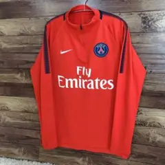 NIKE × PSG ドリルトップ ハーフジップ トップス ナイキ