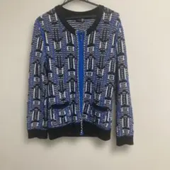 コシノ　ヒロコ　ニット ジップ ジャケット　ヒロココシノ