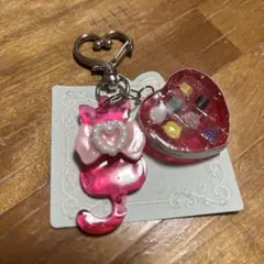 猫型・ハート型チャームセット