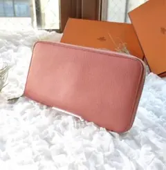 ✨超良品✨ エルメス HERMES アザップ シルクイン 財布 長財布