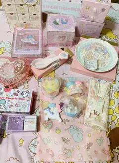 リトルツインスターズ キキララ キキ＆ララ プラチェスト他まとめ売り